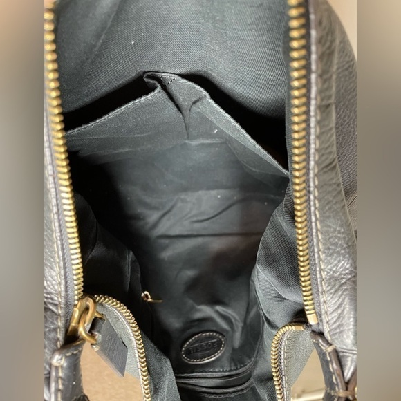 FOSSIL Vickery Pebbled Leather Shoulder Bag - Picture 15 of 16